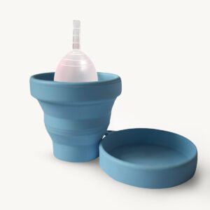 Comfycup Menstrual Cup Sterilizing Container – Portable, Easy Cleaning & Hygienic Storage
