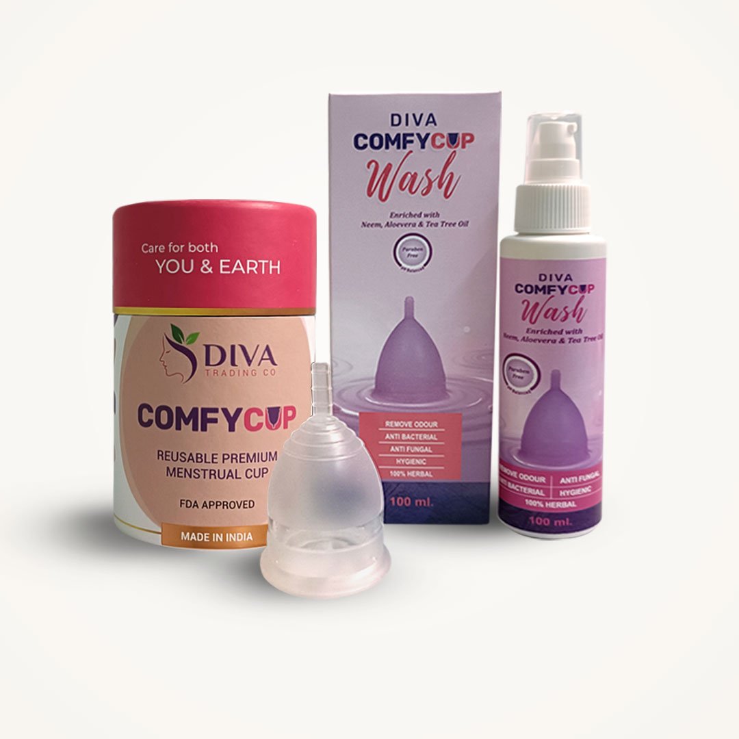 Comfycup Combo Offer (Menstrual Cup + Wash)